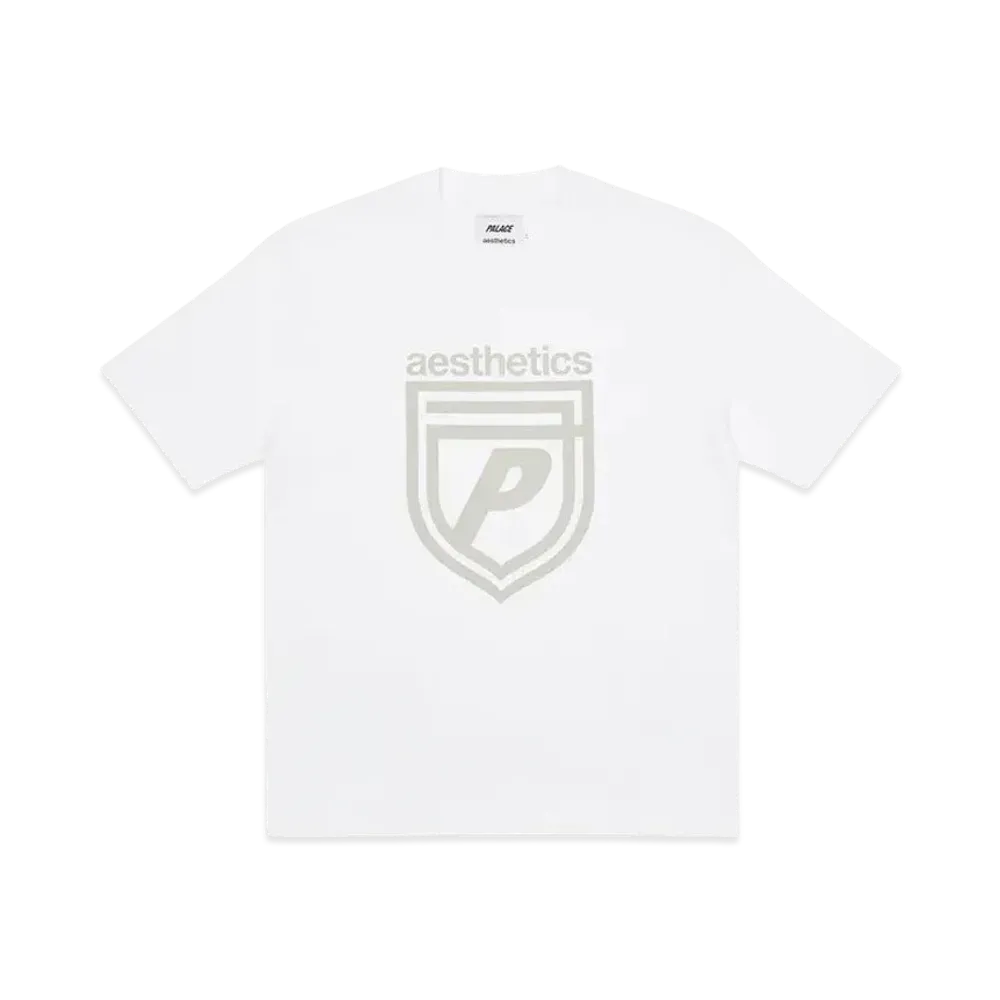 PALACE Aesthetics Logo T-Shirt "White"
