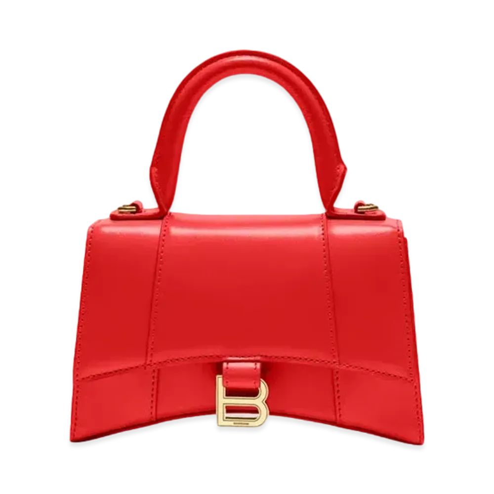 BALENCIAGA Handbag Calfskin "Red"
