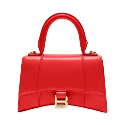 BALENCIAGA Handbag Calfskin "Red"