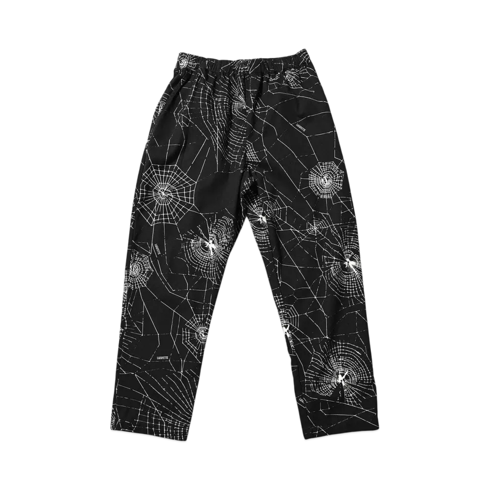 LFYT SPIDERWEB EASY PANTS "BLACK"