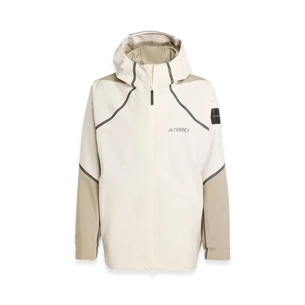adidas National Geographic Waterproof Climaproof Rain Jacket "Alumina/Silver Pebble"