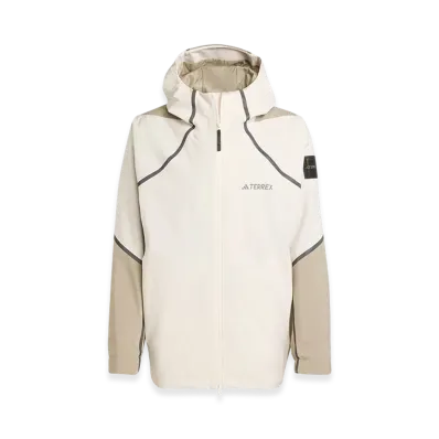 adidas National Geographic Waterproof Climaproof Rain Jacket "Alumina/Silver Pebble"