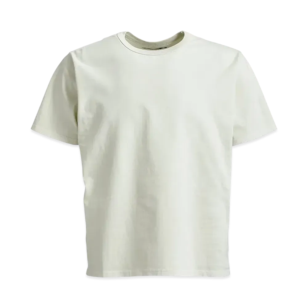 BREATH Newrich Slim Cropped Tee "Cream"