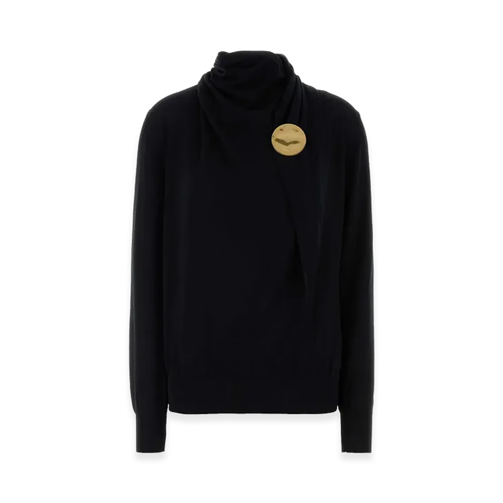 Jil Sander Women's Wool Sweater "Black"