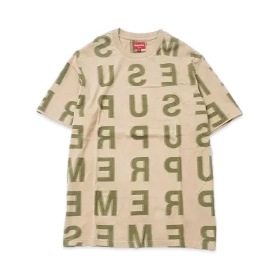 Supreme Intarsia S/S Top "Clay"