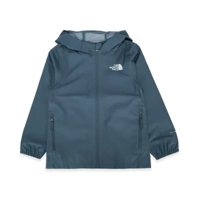The North Face Kids Teen Zipline Rain Jacket "Granitegray"