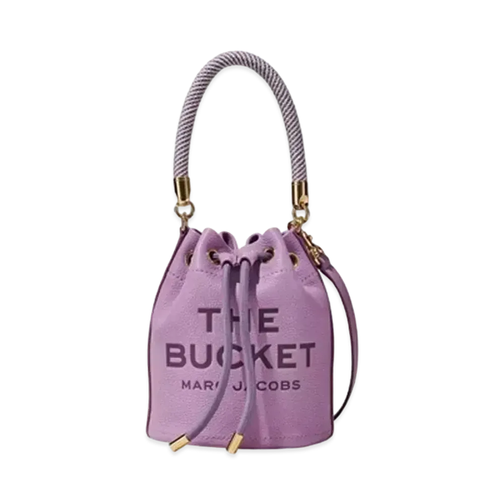 Marc Jacobs The Leather Bucket Bag "Regal Orchid"
