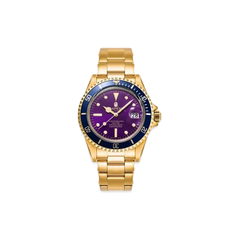 A BATHING APE Classic Type 1 Bapex M "Purple"