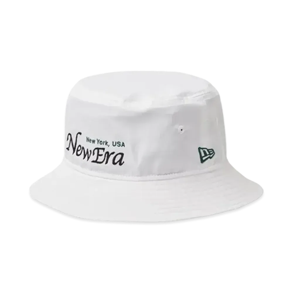 NEW ERA Golf Bucket 01 BELLOASIS Uchimizu "White"