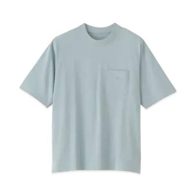 Goldwin Oversize Pocket T-shirt (Unisex) "Stormy Saxe "