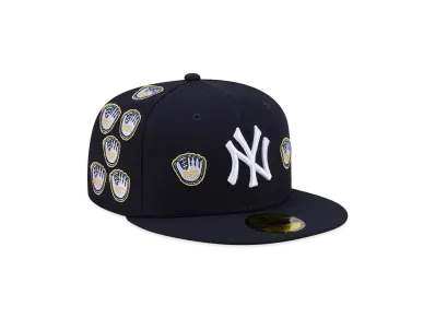 NEW ERA x Spike Lee Joint 59Fifty New York Yankees World Series Championships Gloves "Navy"