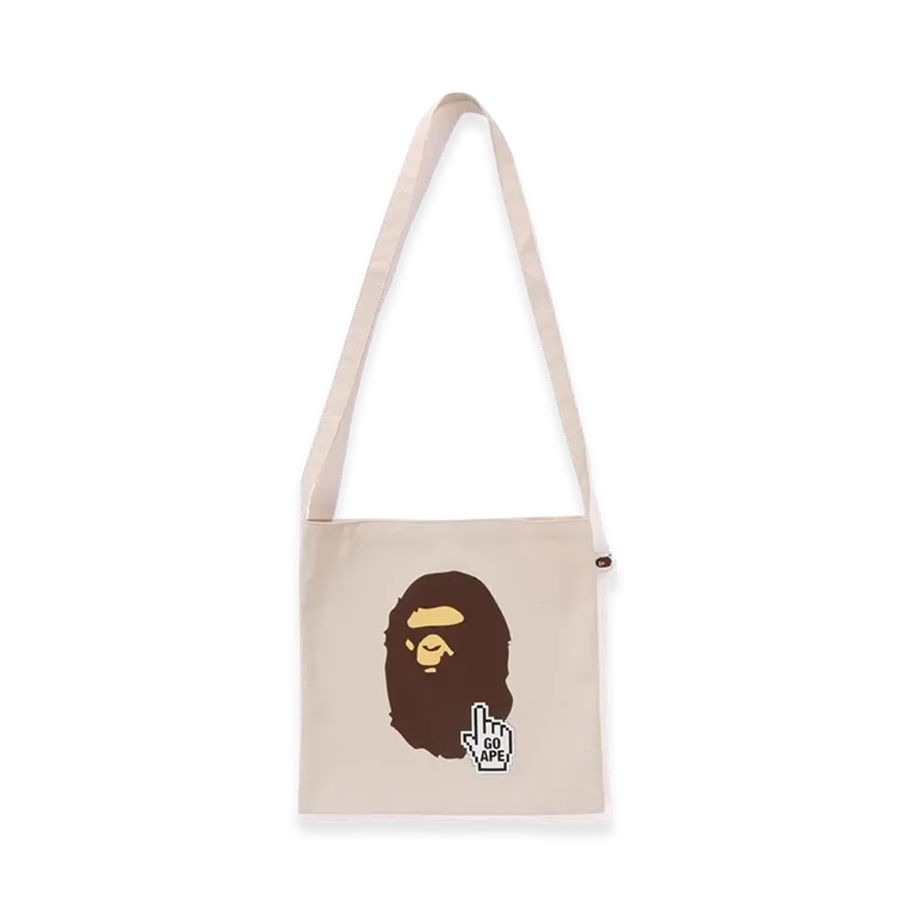 A BATHING APE Bape Online Sacoche "White"