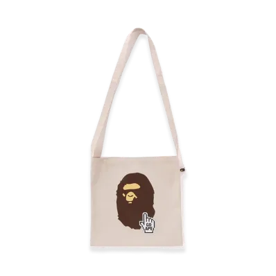 A BATHING APE Bape Online Sacoche "White"