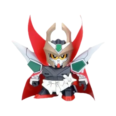BB Warrior No.187 Kensei Gundam Kirahagane Gokusai Ver.