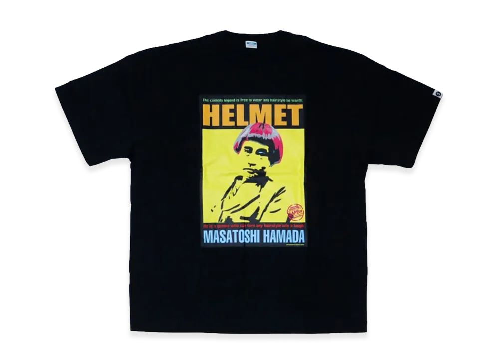 SAPEur x MASATOSHI HAMADA Helmet 2 S/S T-Shirt "Black"