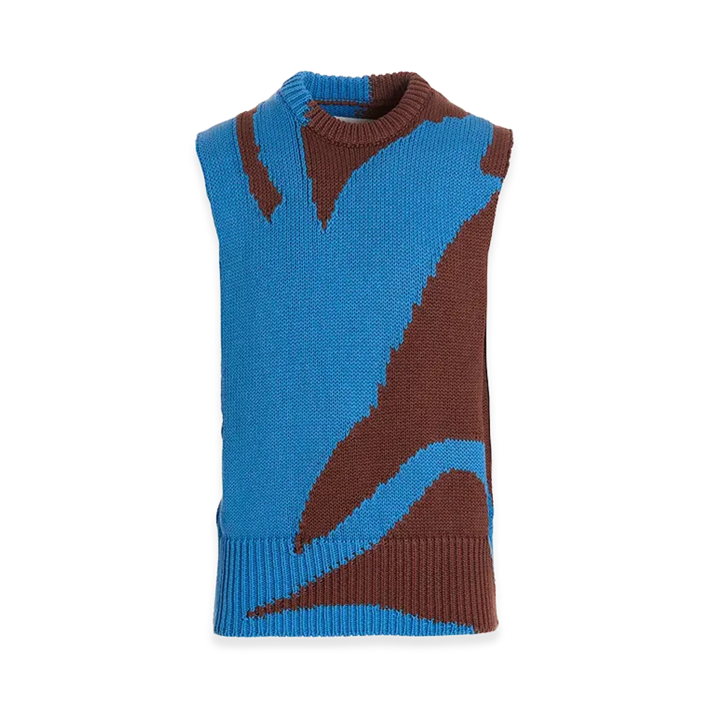 Jil Sander Colorblock Vest "Multicolor"