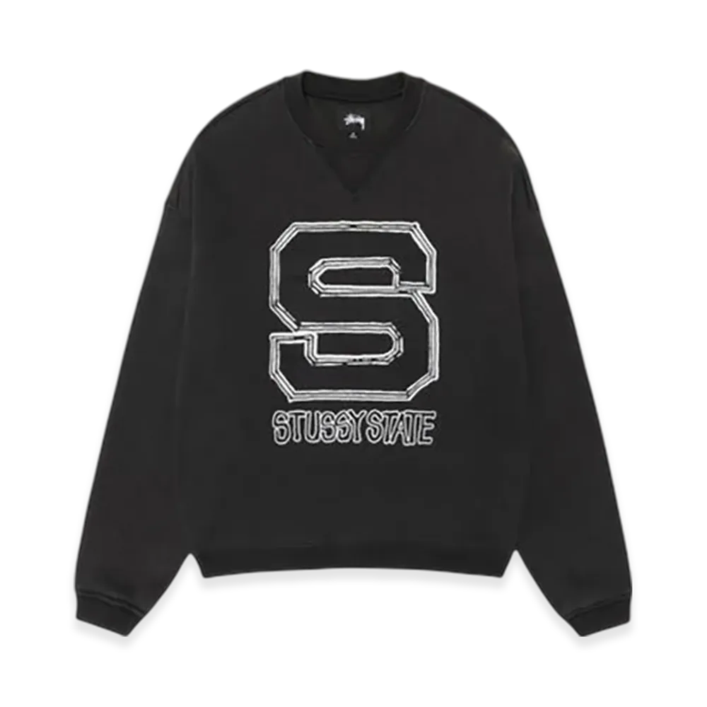 Stussy State Crew "Black"