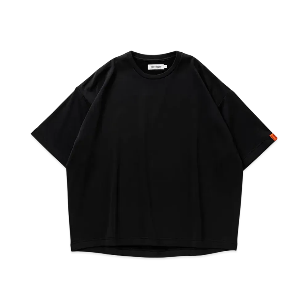 TIGHTBOOTH Inside Out Pile S/S T-Shirt "Black"