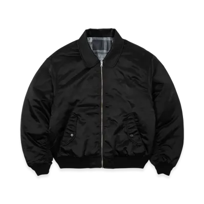 HUF WINTER 25 Clothiers Reversible Flight Jacket "Black"