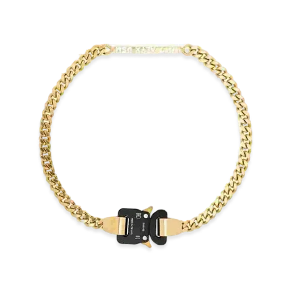1017 ALYX 9SM Buckle Chain Necklace "Gold"