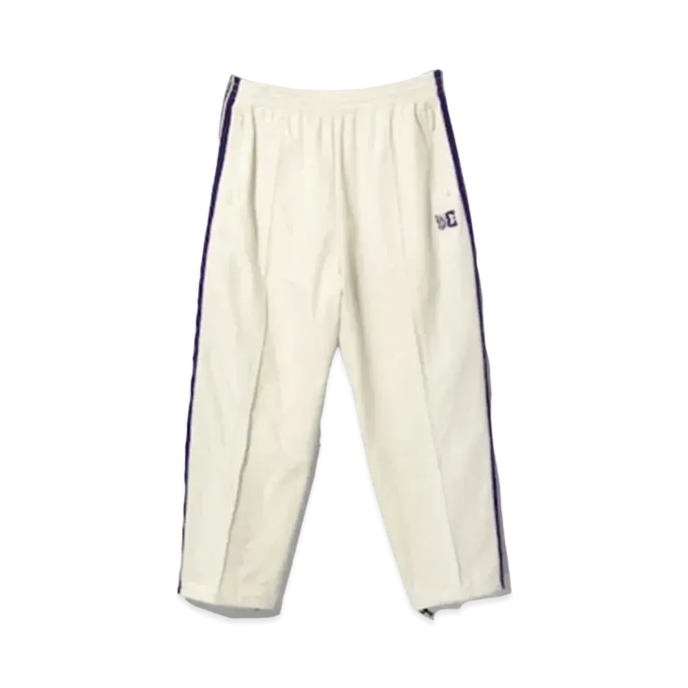 Needles x DC SHOES Track Pant - Poly Ripstop "Ivory"