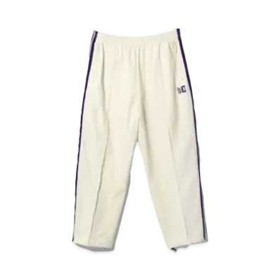 Needles x DC SHOES Track Pant - Poly Ripstop "Ivory"