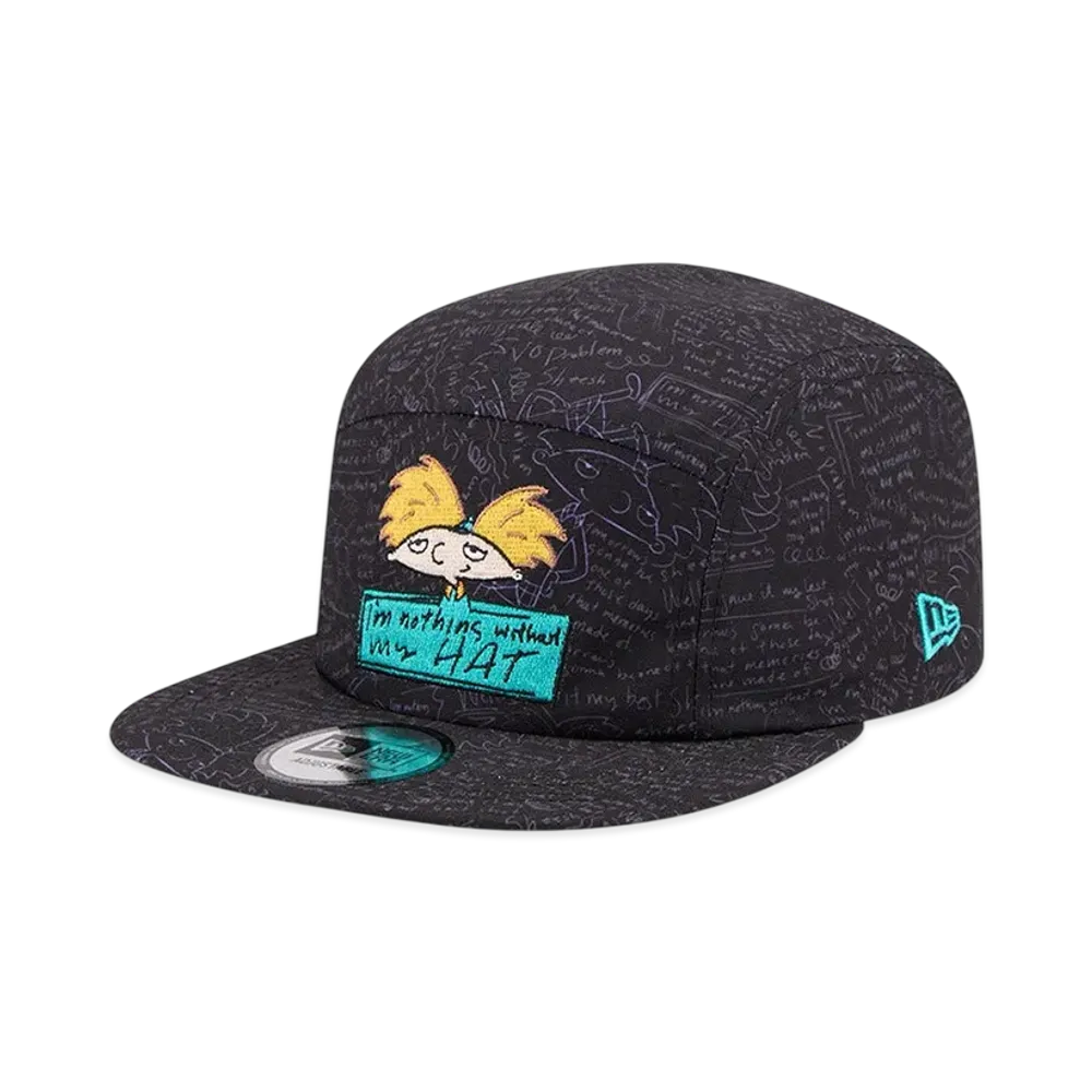 NEW ERA x Hey Arnold! Camper Cap Hey Arnold! I'm nothing without my HAT "Black"