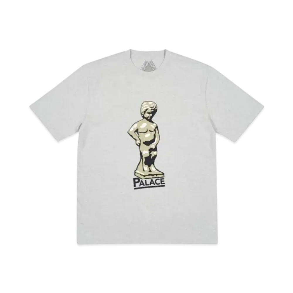PALACE Jimmy Piddle T-Shirt "Grey Marl"