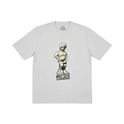 PALACE Jimmy Piddle T-Shirt "Grey Marl"