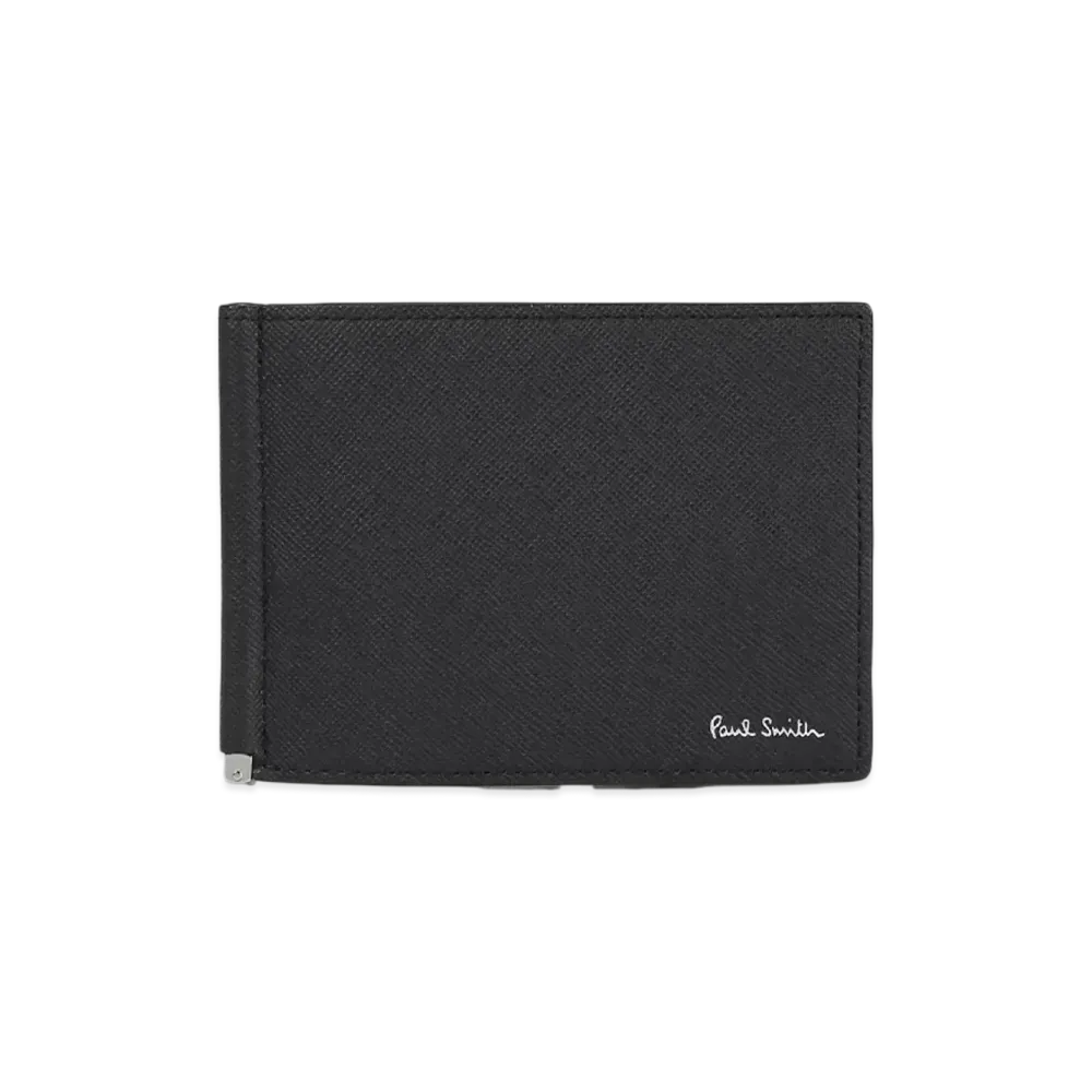 Paul Smith Bright Stripe Puller Money Clip "Black"