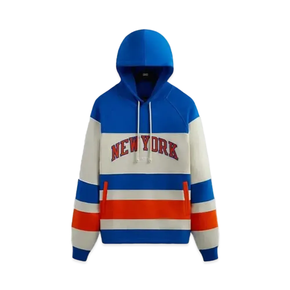 Kith x New York Knicks Delk Hockey Hoodie "Sandrift"