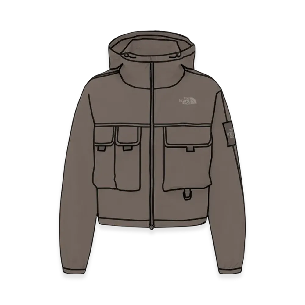 The North Face White Label Sheldon Jacket (W) "Beige/Brown"