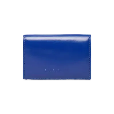BALENCIAGA Men's Essential Mini Wallet "Blue"