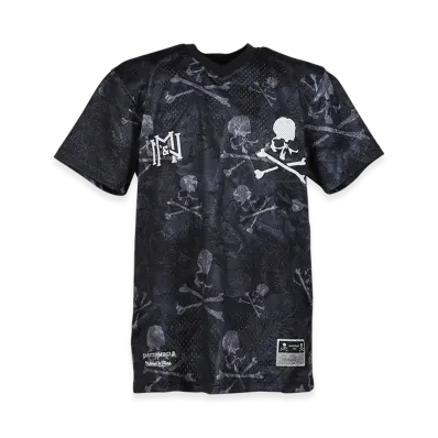 MASTERMIND WORLD x Mitchell&Ness Print BP Mesh "Black"