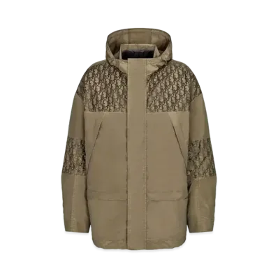 Dior Oversize Oblique Parka "Beige"