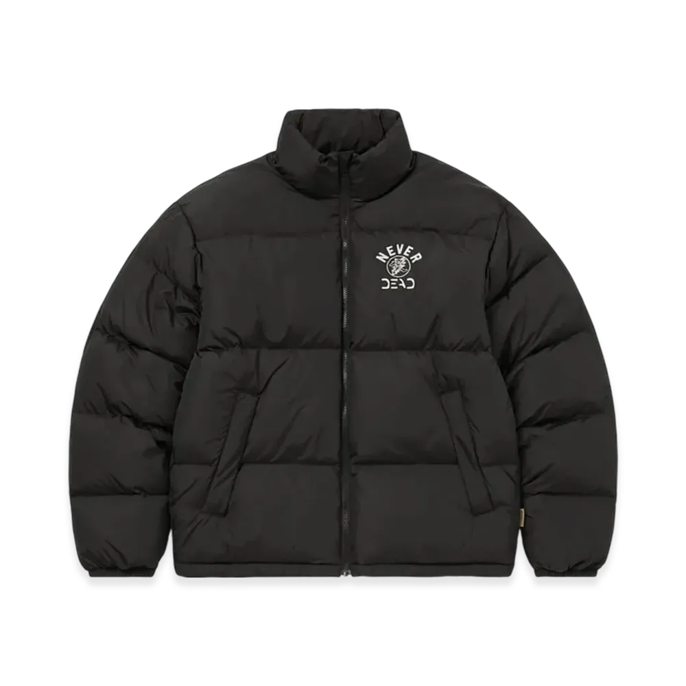 thisisneverthat x Grateful Dead Puffer Down Jacket "Black"