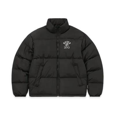 thisisneverthat x Grateful Dead Puffer Down Jacket "Black"