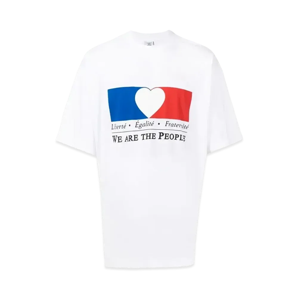 VETEMENTS We Are The People Tee "White"