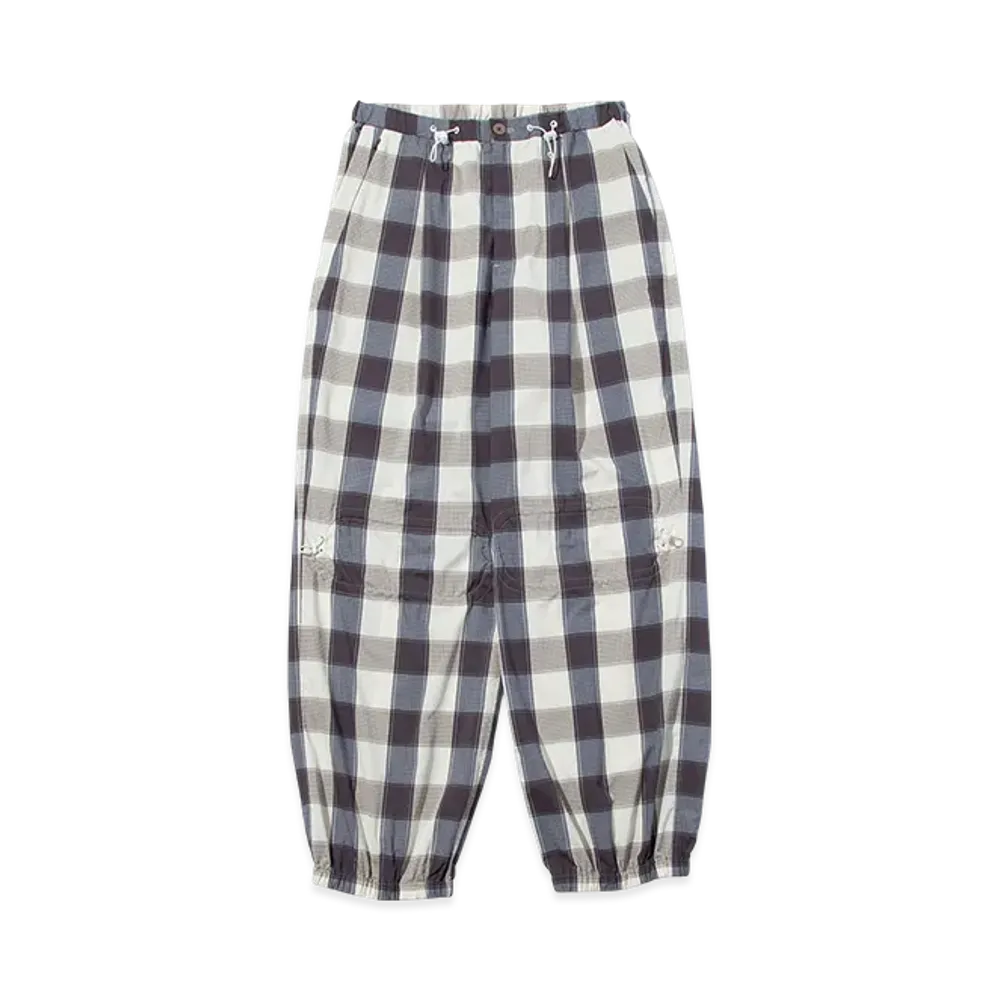 F/CE. Dotair Check String Trousers "Beige"