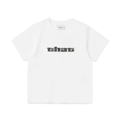 thisisneverthat Big Initial W Tee "White"