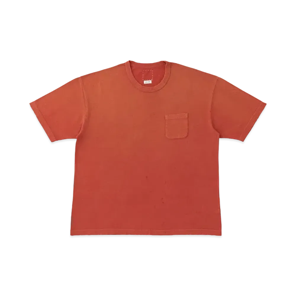 visvim Jumbo Tee S/S Crash "Red"