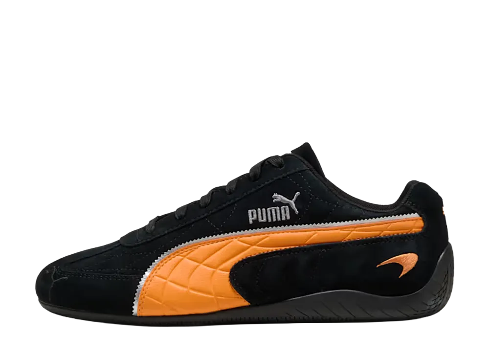 McLaren × Puma Speedcat "PUMA Black/Bright Papaya"