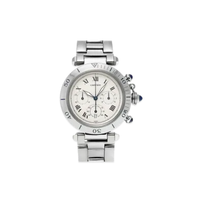 Cartier Pasha Chronograph 38mm W31018H3