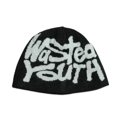 Wasted Youth Single Beanie 2 "Black"