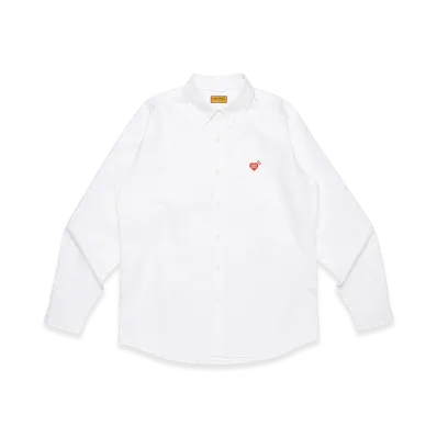 HUMAN MADE Oxford BD L/S Shirt "White"