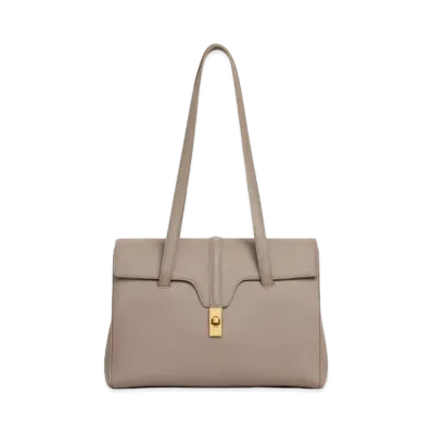 CELINE Medium Soft 16 Bag in Supple Grained Calfskin "Pebble"