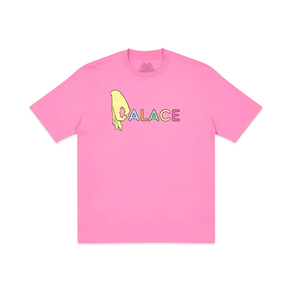 PALACE A-OK T-Shirt "Pink"
