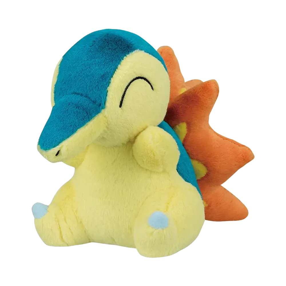BANDAI "Ichiban Kuji" -Pokemon 30th ANNIVERSARY vol.1- D Prize Johto Region's The Three First Partner Pokemon Plush - Cyndaquil