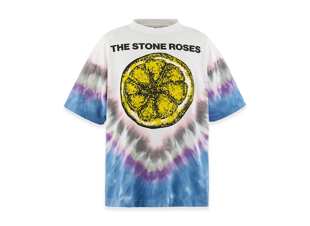 SAINT M×××××× x THE STONE ROSES TSR SS T-Shirt Lemon "Tie Dye"
