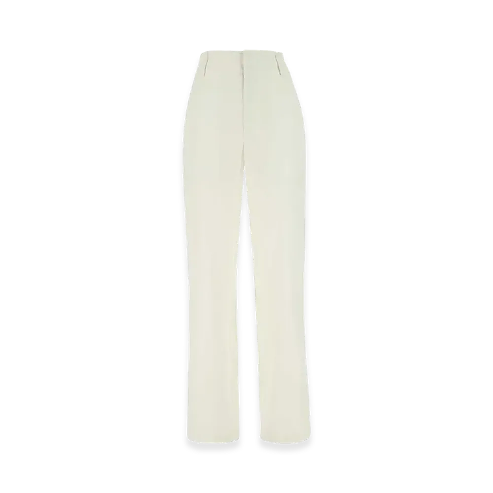 Bottega Veneta Women's Cotton Wide-Leg Pant "Ivory"